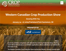 Tablet Screenshot of cropproductiononline.com